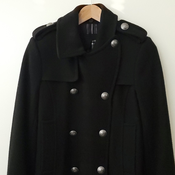 Community Aritzia Black Wool Coat XS - Picture 11 of 14